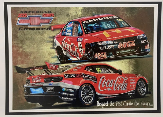 Supercar 2023 Champs Chevy Camaro Print