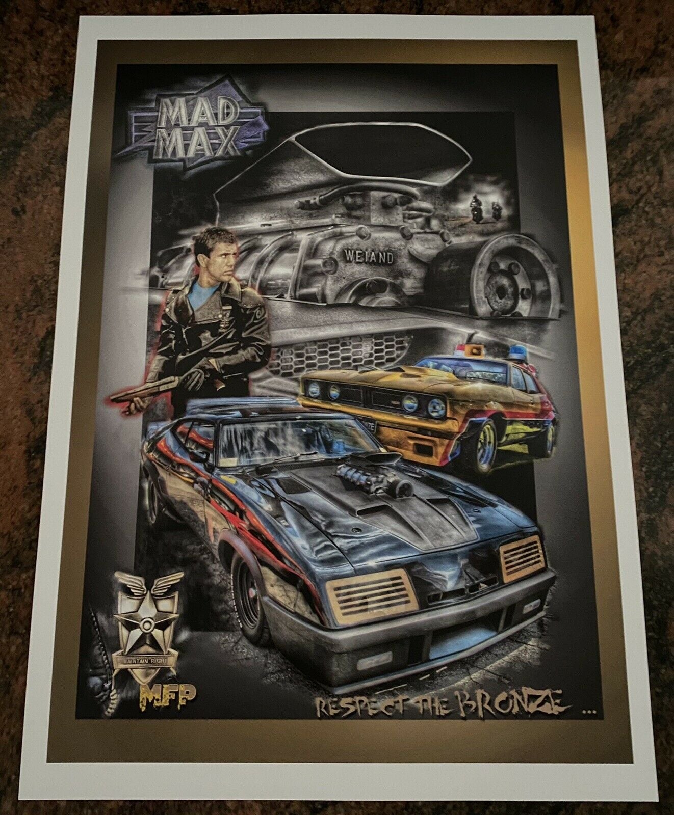 MAD Max Respect The Bronze Print