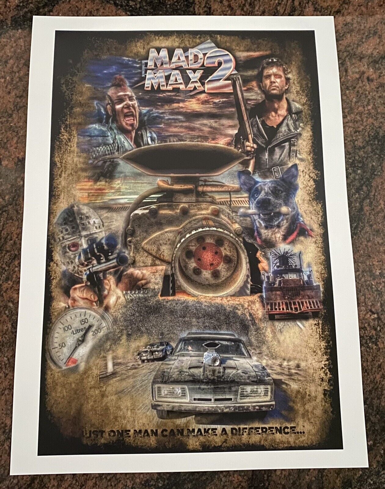 MAD Max 2 Just One Man Can Make The Difference Print