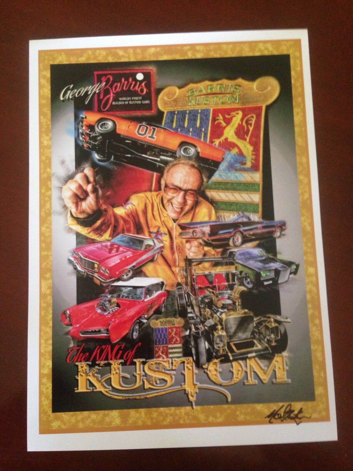 George Barris The King Of Kustom Print