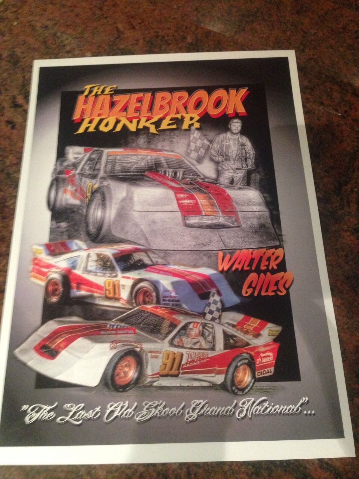 The Hazelbrook Honker. the Last Old Skool Grand National Print