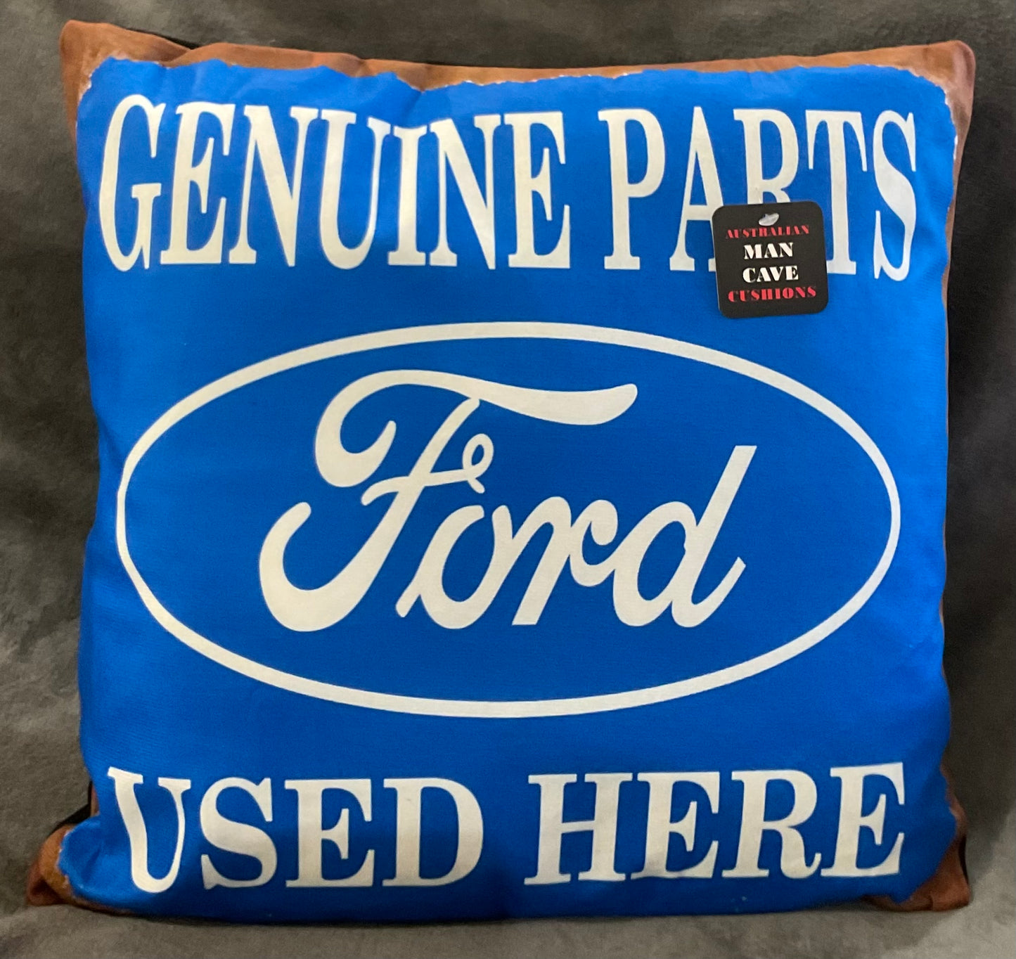 Ford Australian Man Cave CUSHION Mancave Shed