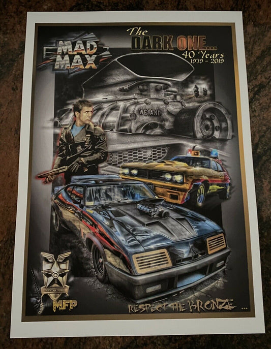 MAD Max The Dark One 40 Years Print