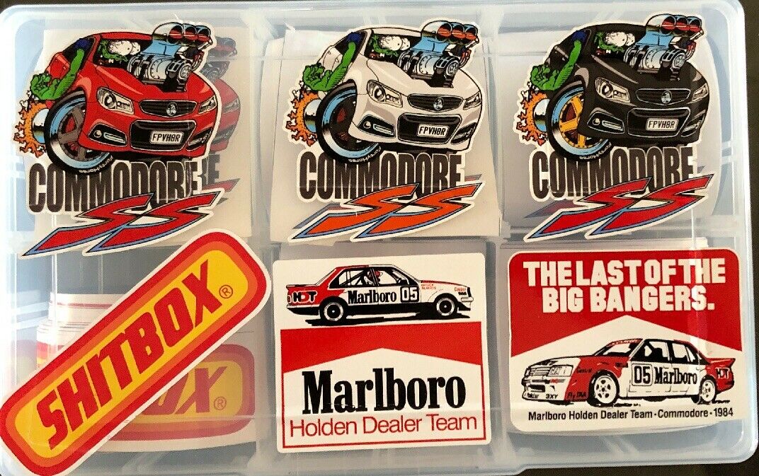 Vinyl Stickers - SS Commodores & Shitbox Sticker You Get All Six Stickers