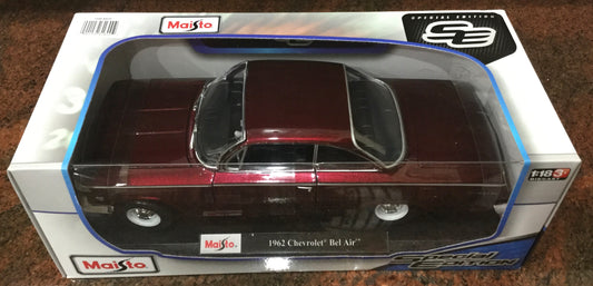 1/18 Maisto 1962 Chevrolet Bel Air