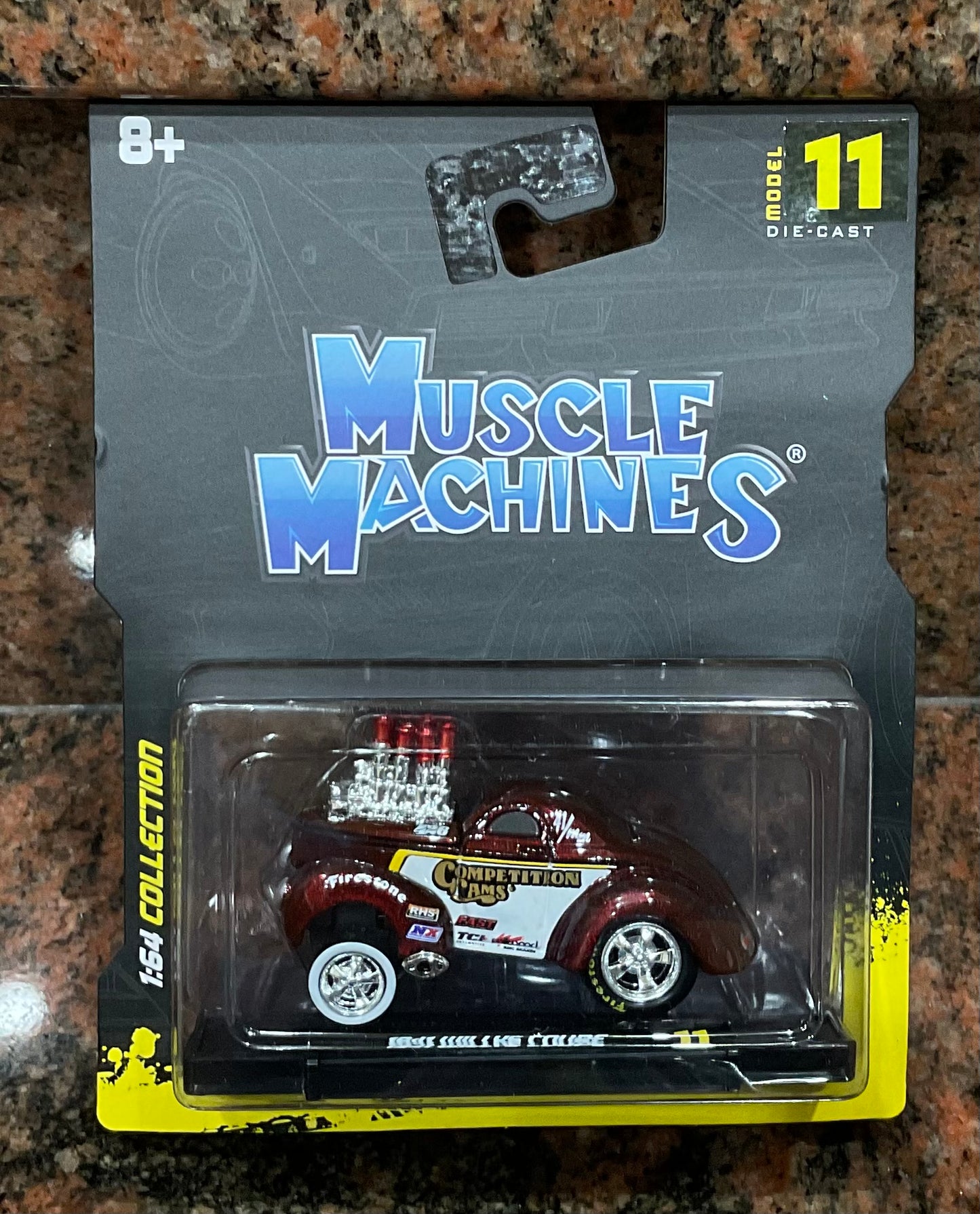 1/64 1941 Willys Coupe - Muscle Machines Series 2