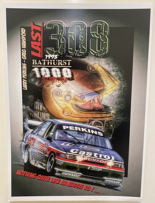 1993 BATHURST Winners Last 308 Print