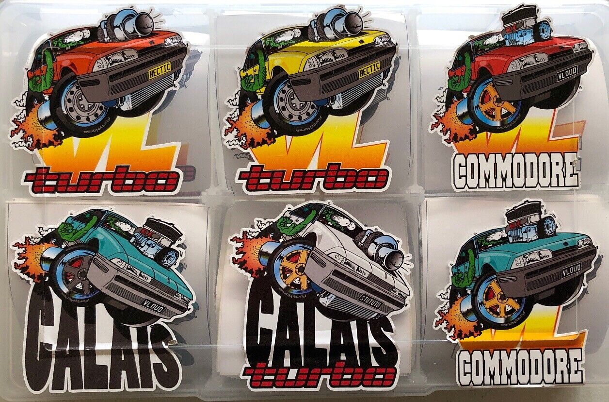 Vinyl Stickers - VL Commodore You Get All Six Stickers