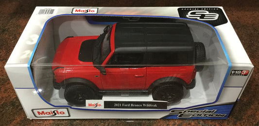 1/18 Maisto 2021 Ford Bronco Wildtrak