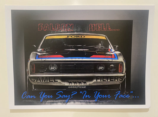 Allan Moffat FALCON HELL Print