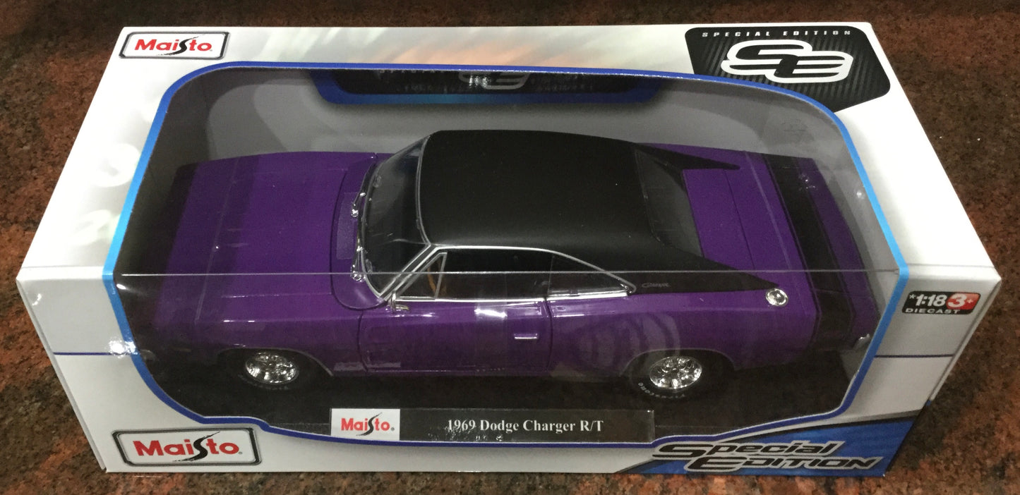 1/18 Maisto 1969 Dodge Charger R/T