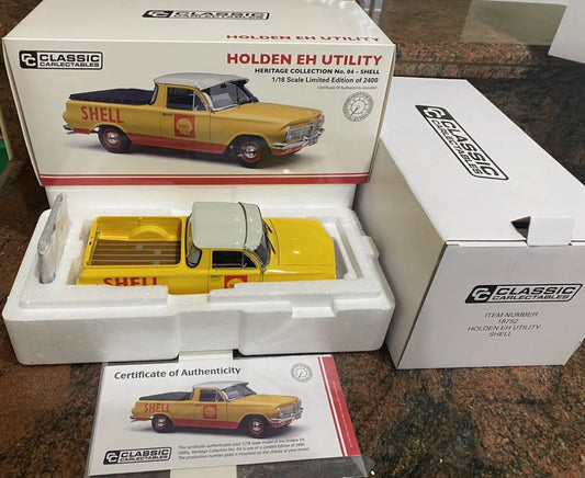 Classic Carlectables 18752 Holden EH UTE Utility Heritage Collection Shell 1:18