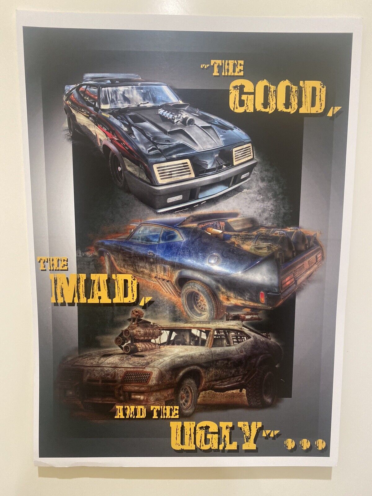 MAD Max The Good The Mad And The Ugly Print