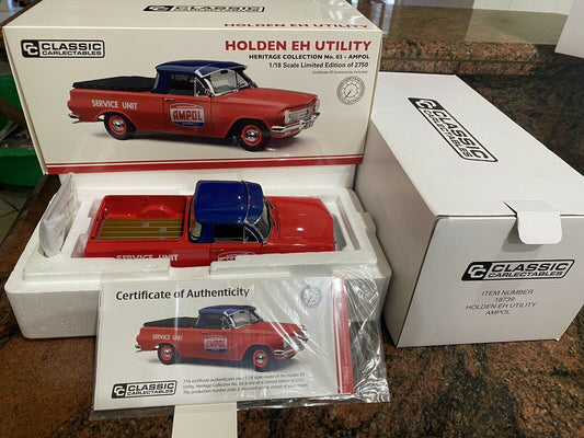 1/18 Holden EH Utility Ampol Classic Carlectables