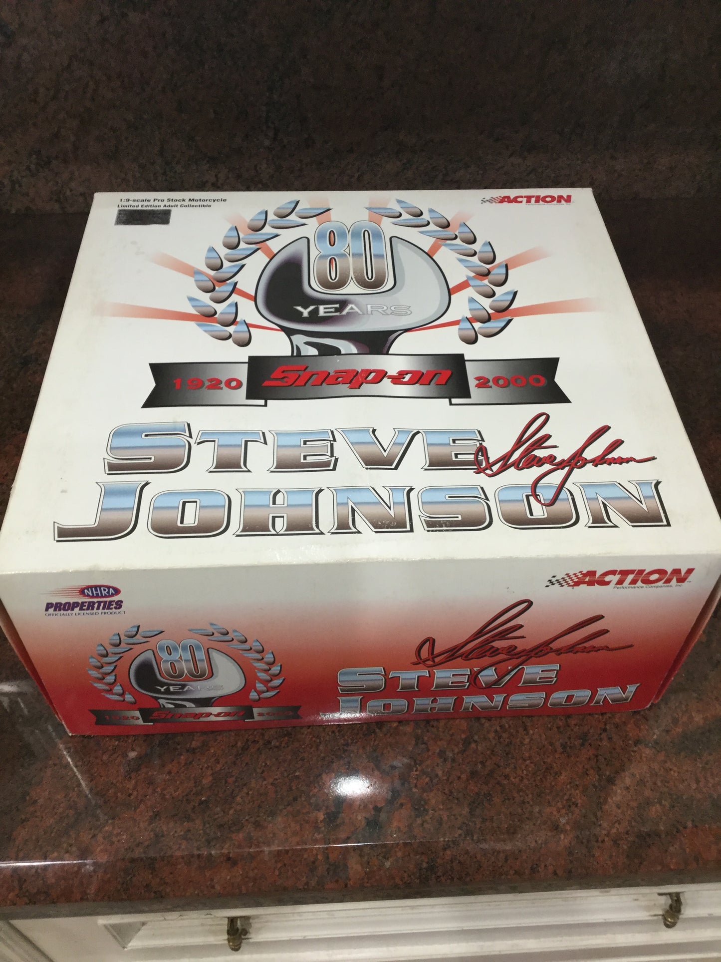 1/9 2000 Steve Johnson Pro stock Bike 80th Anniversary snap-on