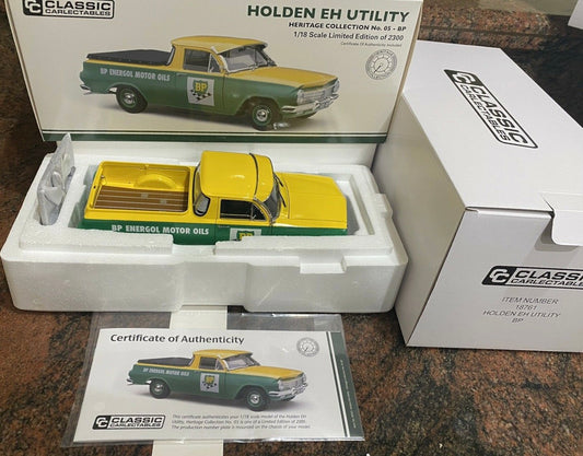 1/18 Scale Classic Carlectables Holden EH Ute - BP Livery 18761.