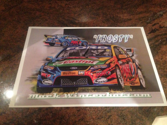 FROSTY Pepsi Max Mark Winterbottom Print