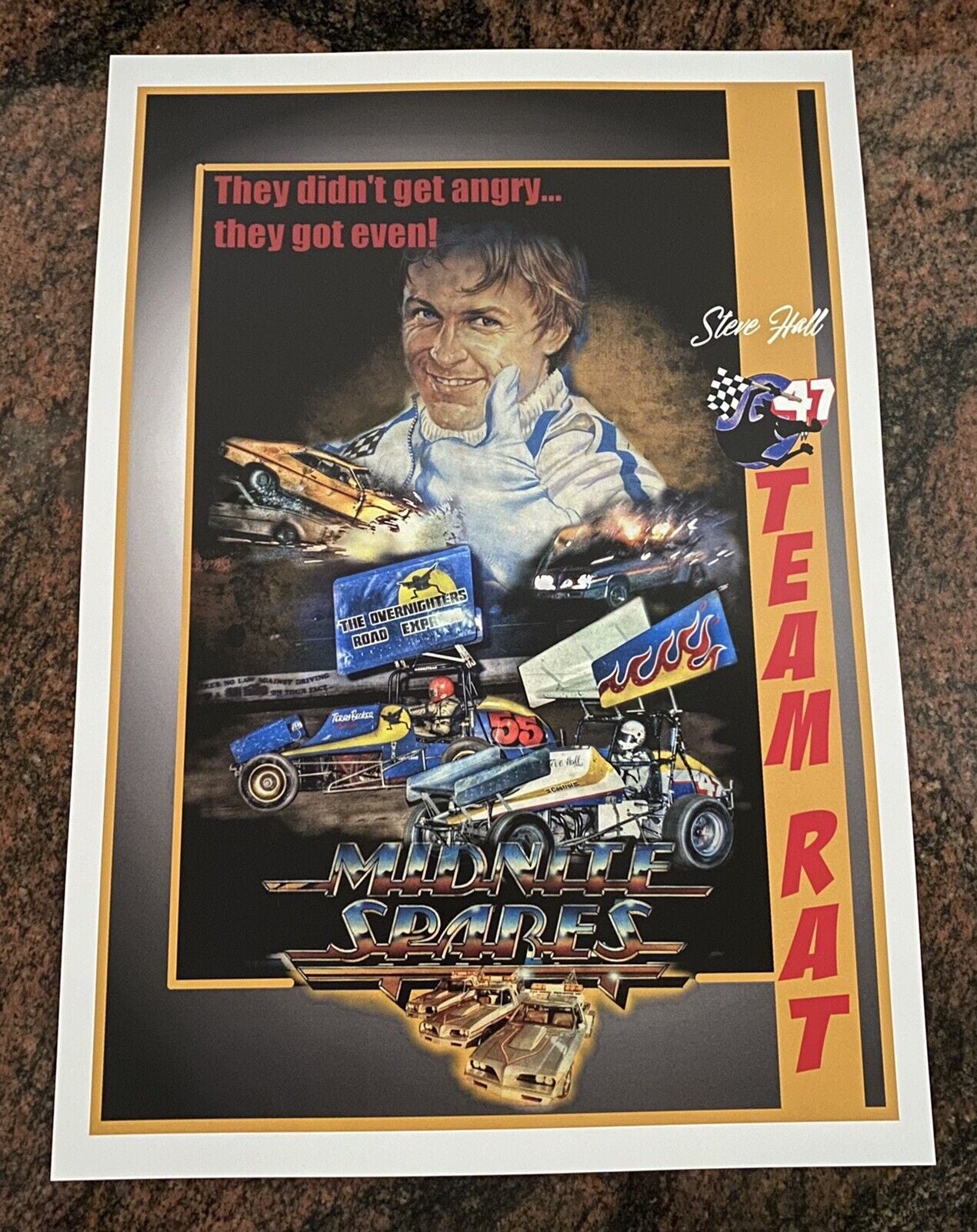 Midnight Spares Team Rat Print