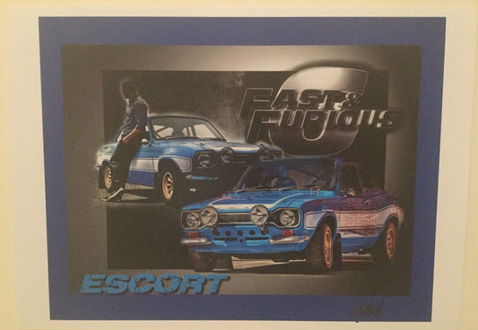 Fast & Furious 6 ESCORT Print