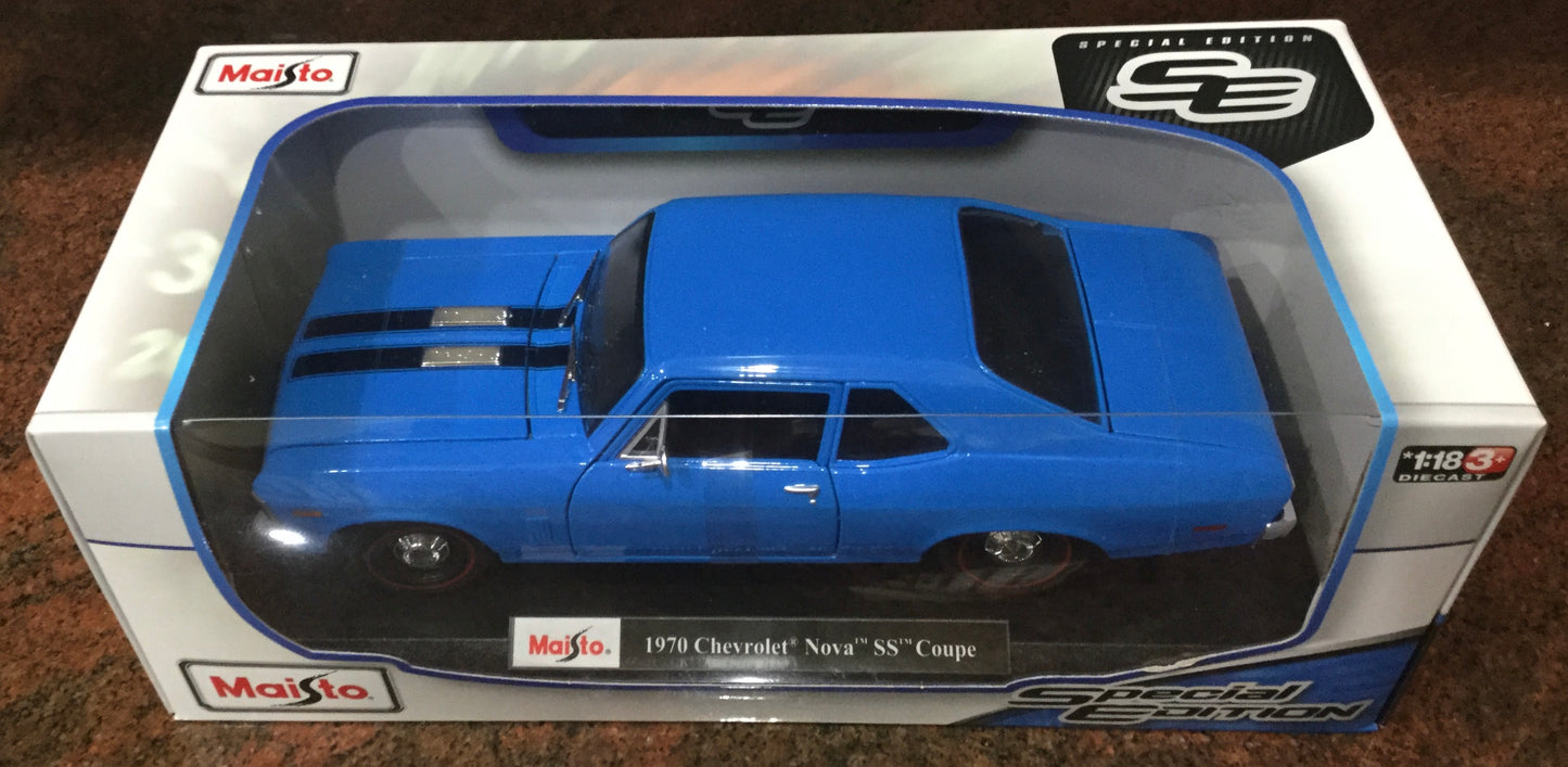 1/18 Maisto 1970 Chevrolet Nova SS Coupe