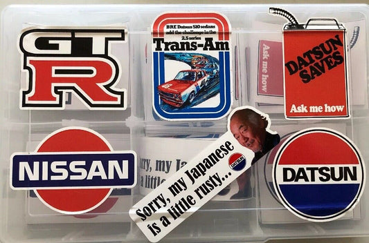 Vinyl Stickers - Nissan-Datsun Stickers You Get All Six Stickers