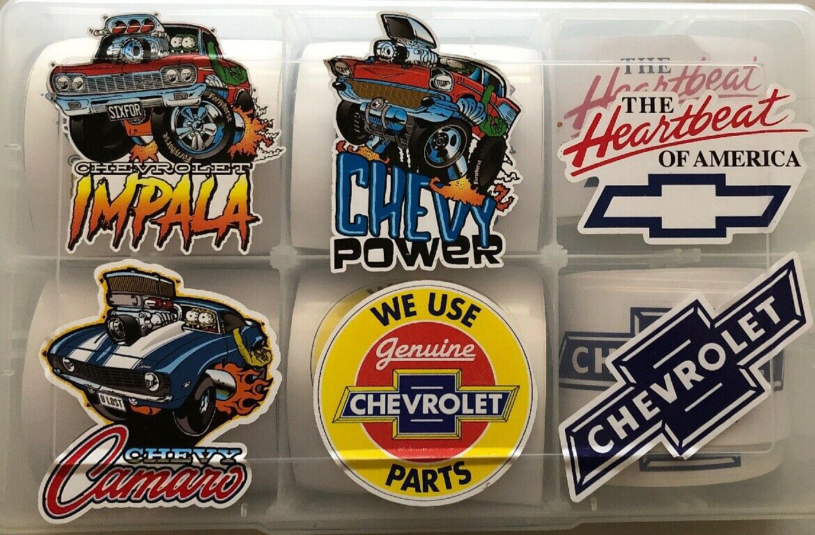 Vinyl Stickers - Chevrolet Stickers You Get All Six Stickers