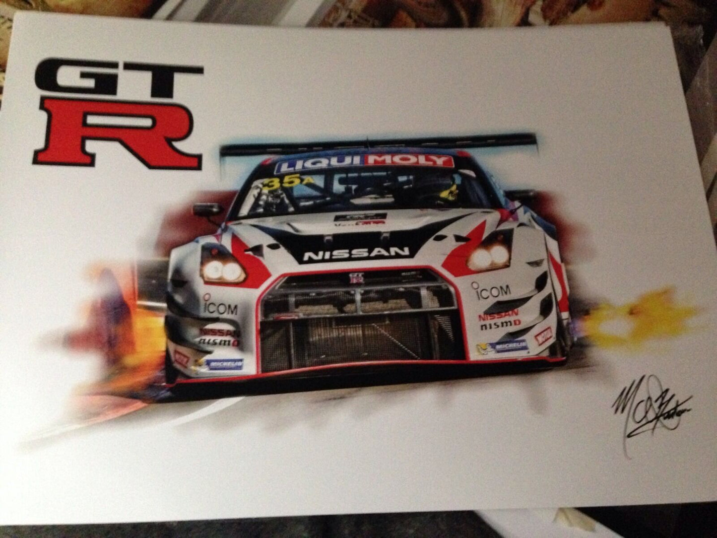 GTR Bathurst 12 Hour Nissan Print