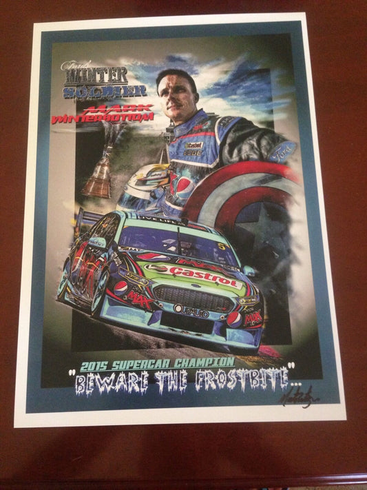 2015 Supercar Champion Mark Winterbottom Print