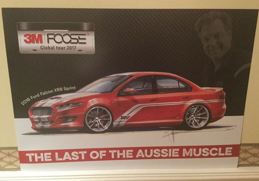 2016 Ford Falcon XR8 S Sprint Chip Foose The Last Of The Aussie Muscle poster