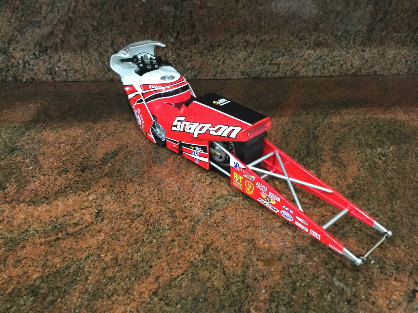 1/9 2000 Steve Johnson Pro stock Bike 80th Anniversary snap-on