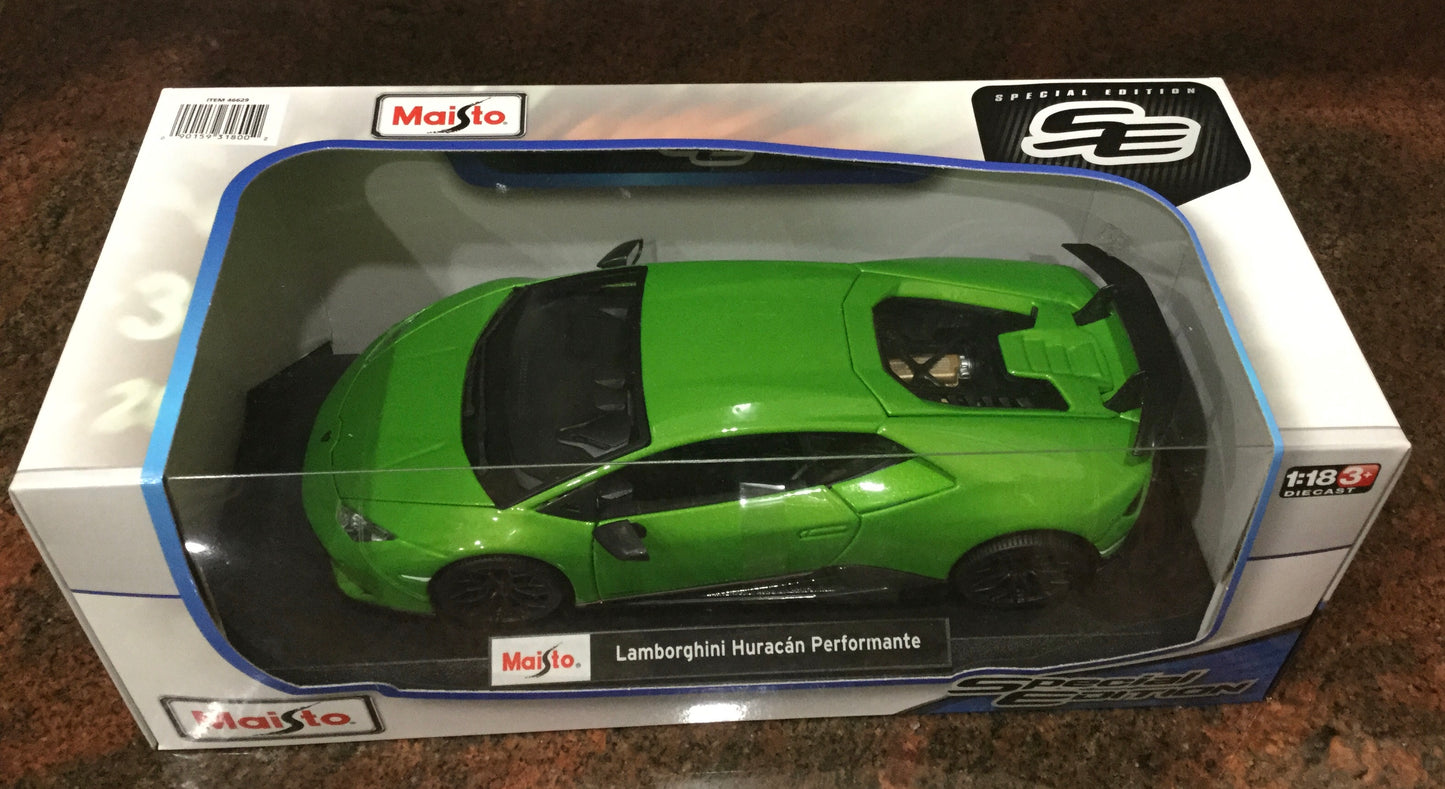 1/18 Maisto Lamborghini Huracàn Performante in Green