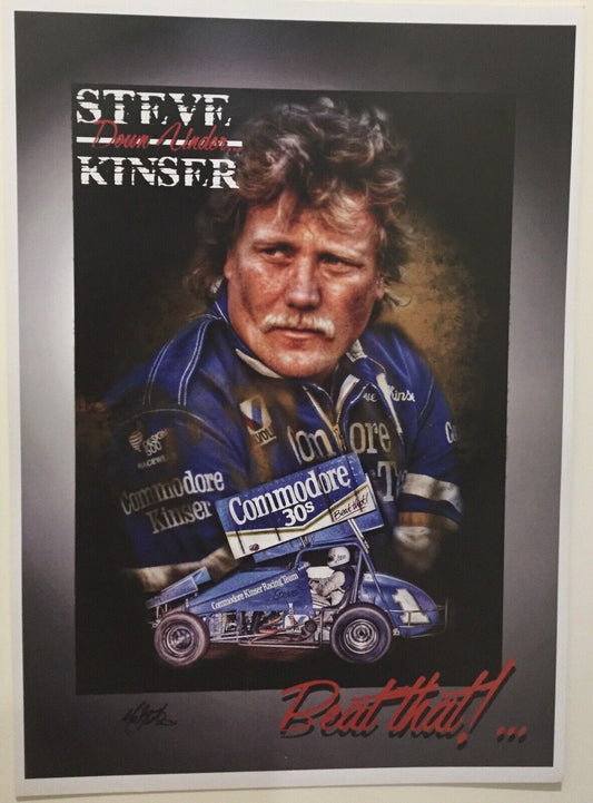 Steve Kinser Down Under Beat That Print