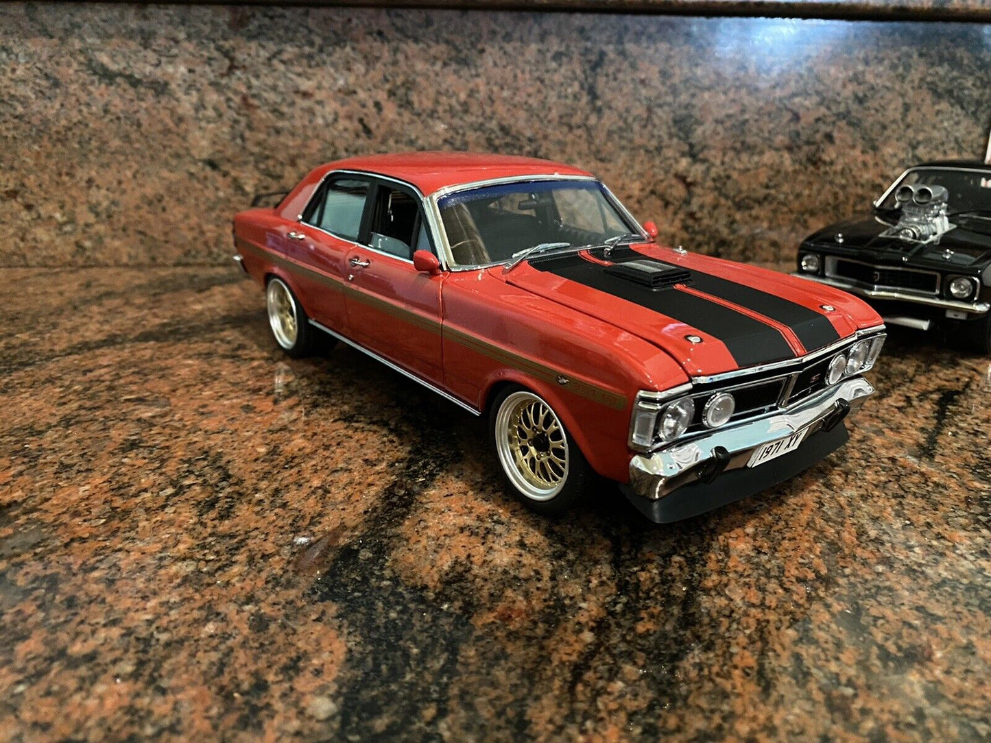 1:18 C/C Modified XY GTHO Wide Boots Falcon In Red